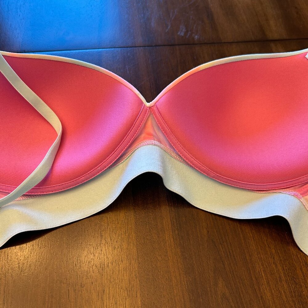 PINK Victoria's Secret Pastel Rainbow Push-Up Bra - Picture 9 of 9